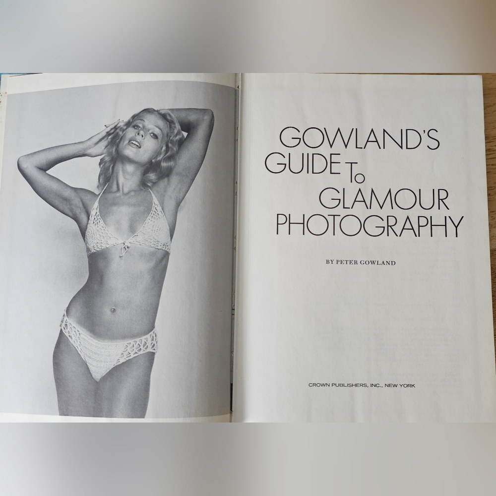 Gowland's Guide To Glamour Photography | 1972 | Nude Photography Art Book